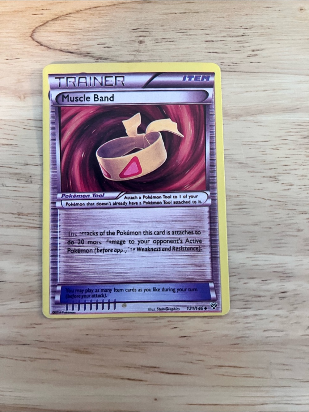 Pokemon TCG Trainer Muscle Band